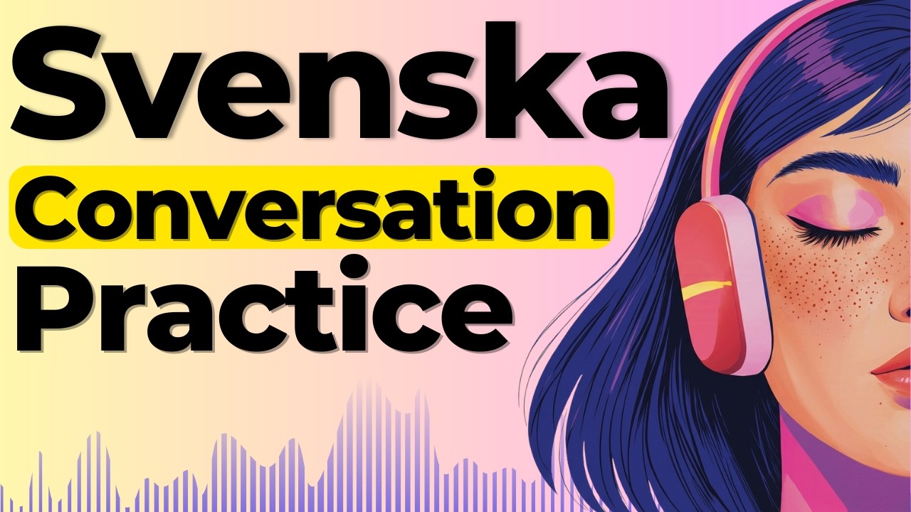 Learn to Speak Swedish with Real Conversations | Shadowing Swedish Speaking Practice