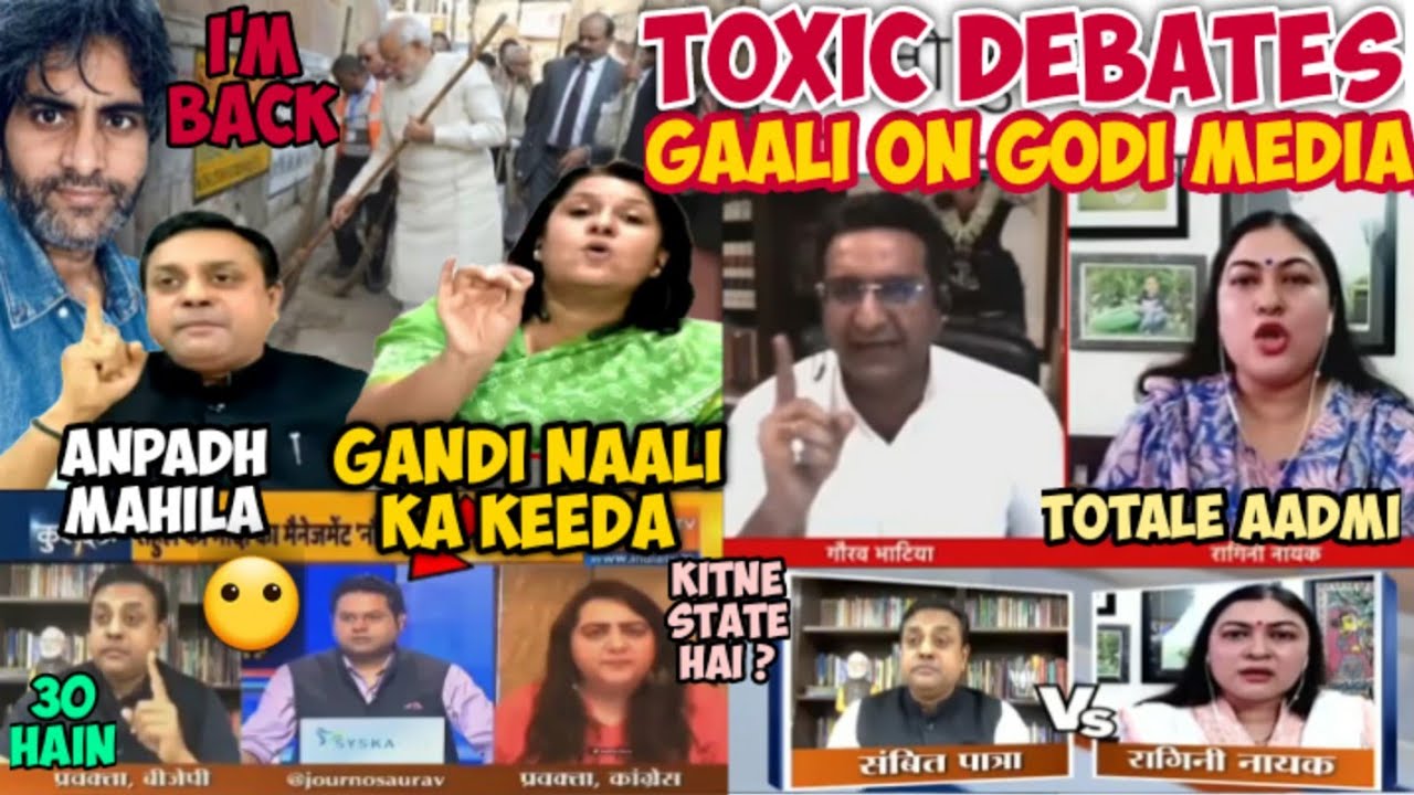 Gaali on Godi Media | Toxic Debates on News Channels | Godi Media Debates | HG Tigerwoods
