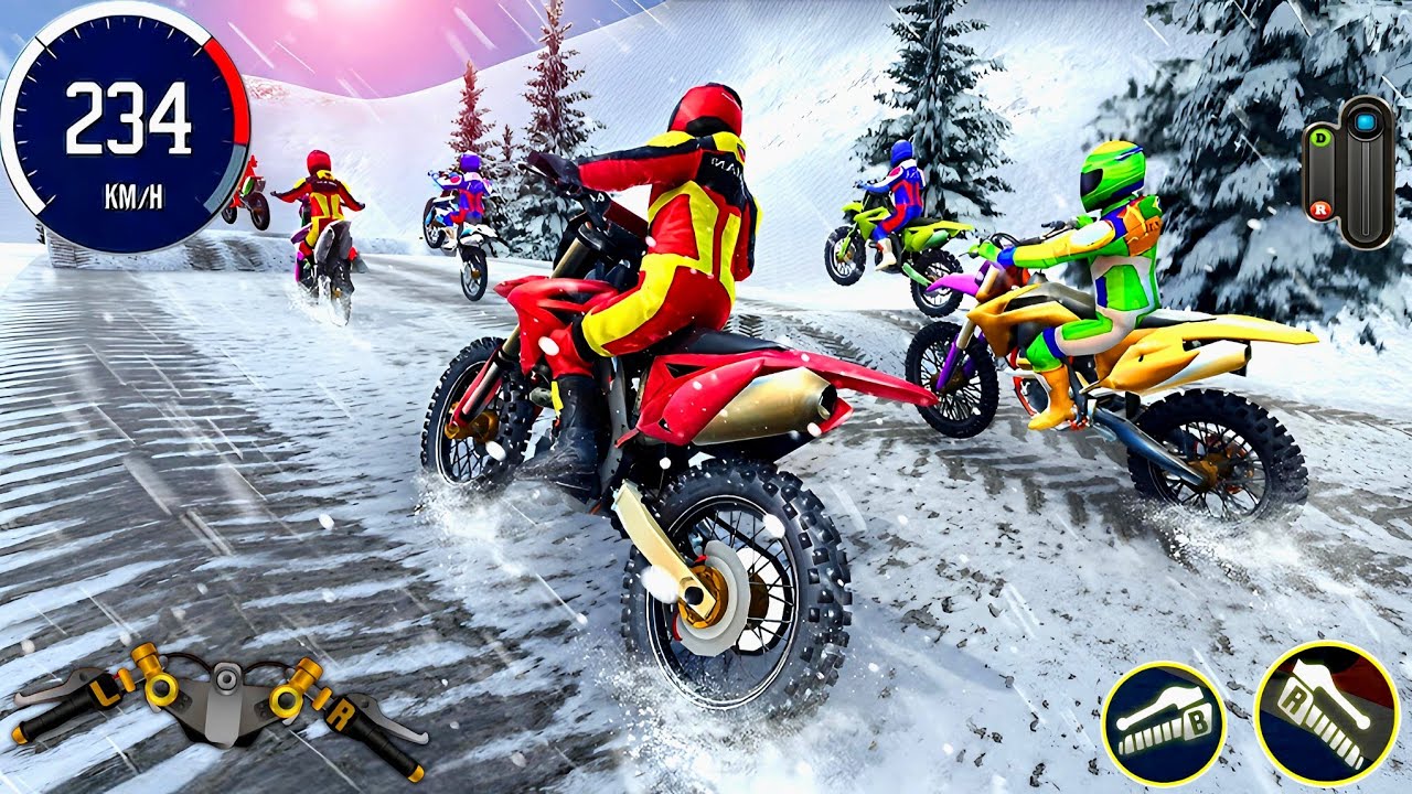 Snow Mountain Offroad Dirt Bike Racing 3D - MX vs ATV Legends Simulator - PC GamePlay #34