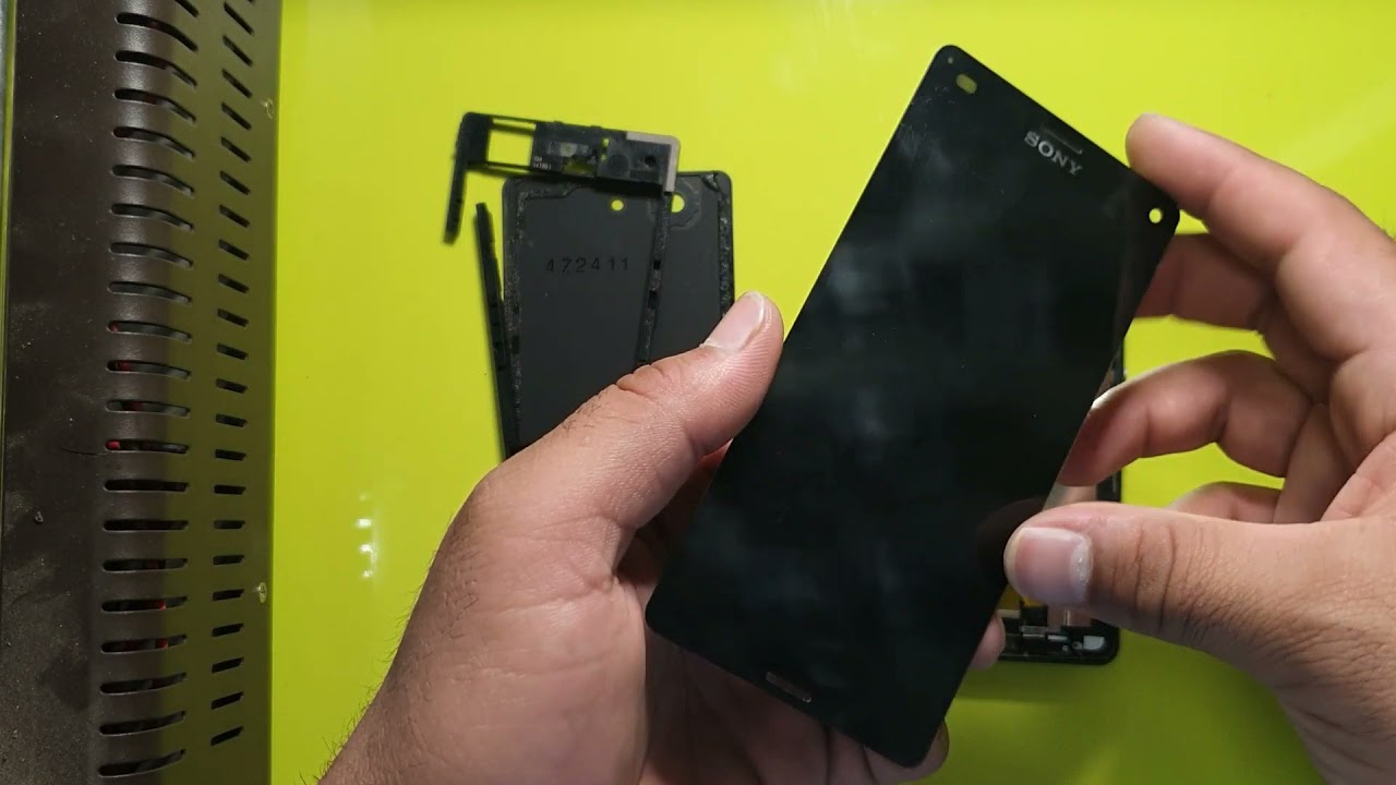 How to replace Sony Xperia Z3 Compact Lcd Screen  #replacement #Lcd # Sony #xperia