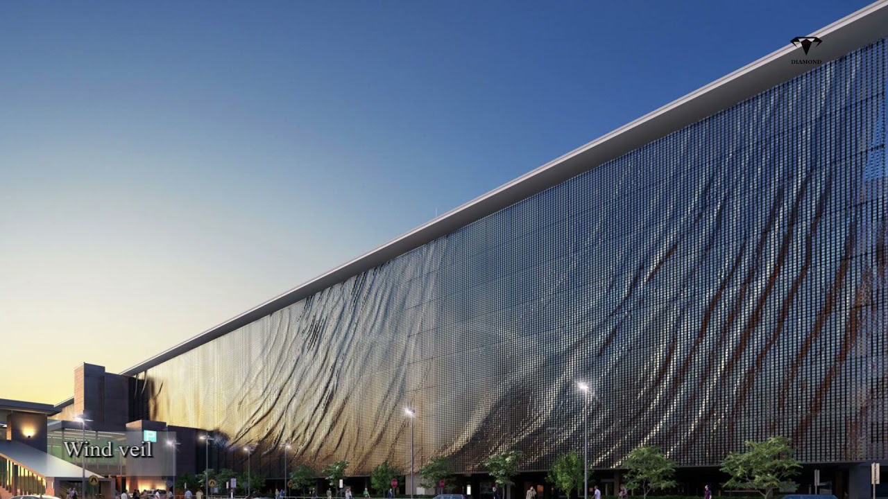the most amazing wind veil win veil facade knietic facade
