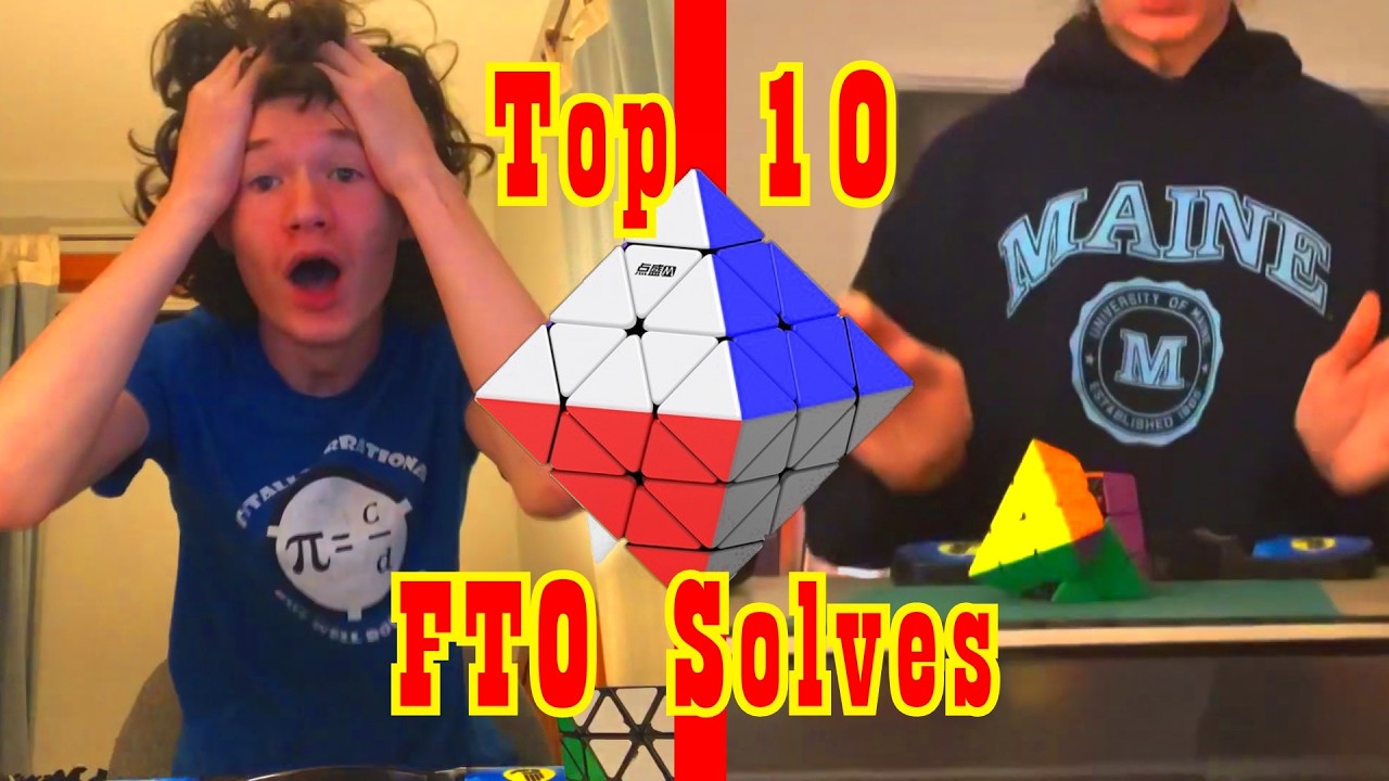 Top 10 FASTEST FTO solves Ever! #FTOforWCA