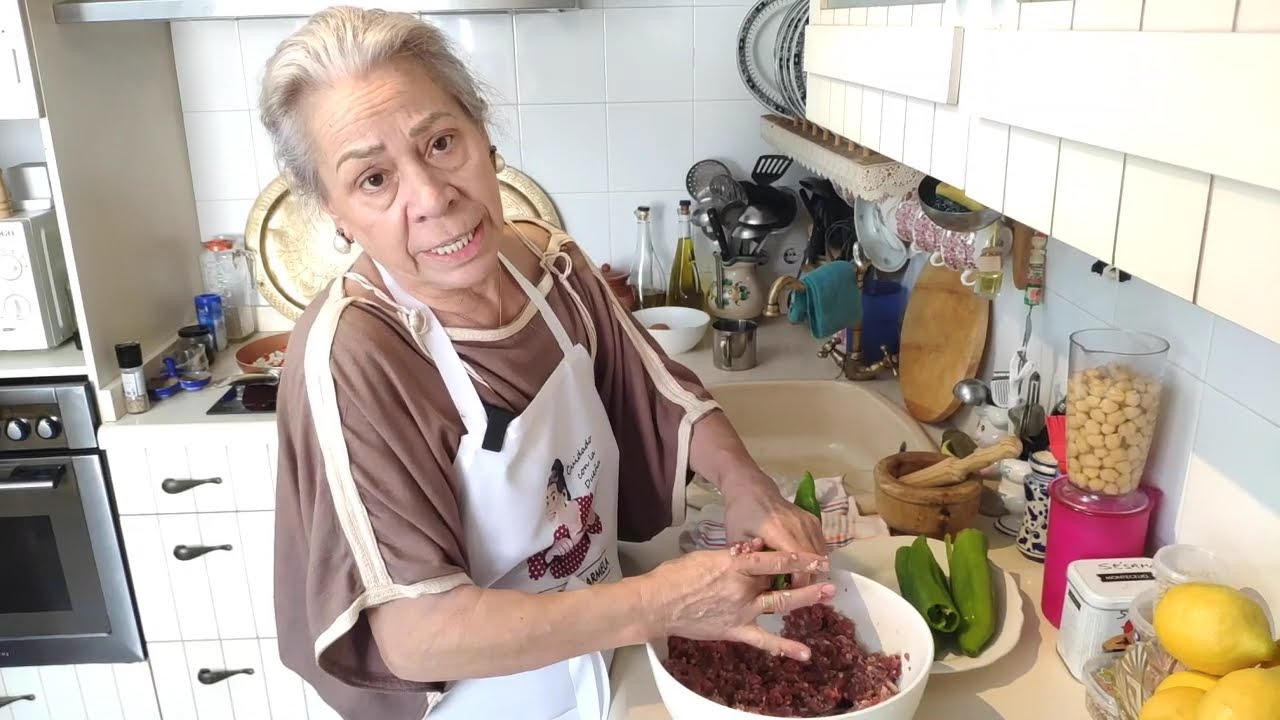 Pimientos rellenos  - de An Cá Carmela - por CARMEN GAHONA