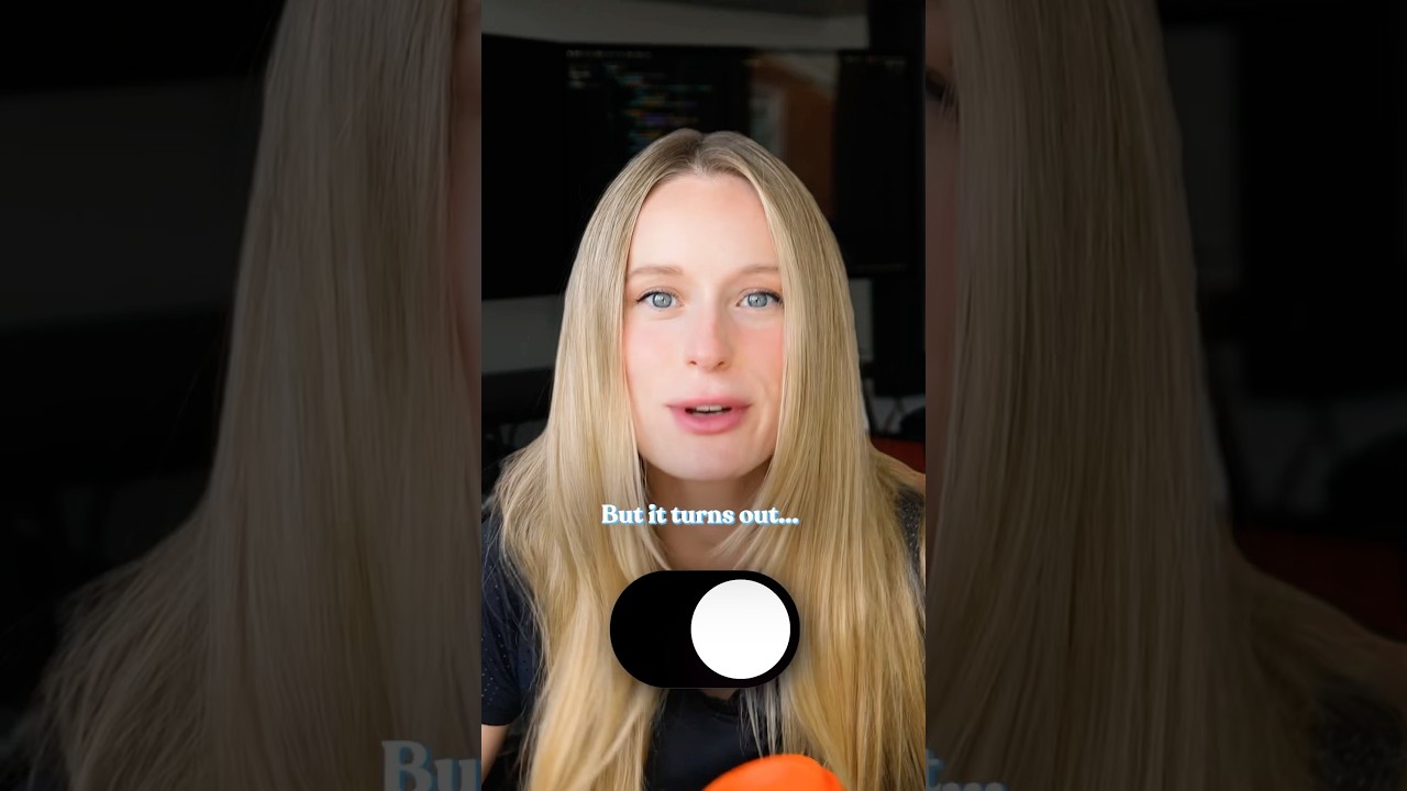 Turns out dark mode might not be good for your eyes 👀 #tech #stem #computerscience