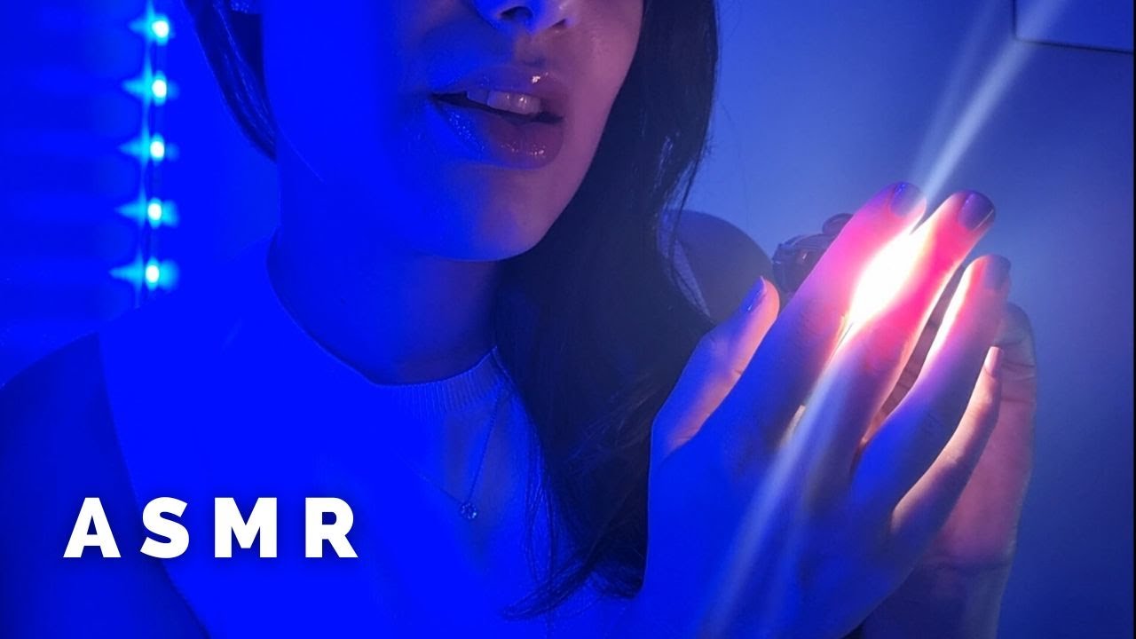 💤 ASMR - TE DANDO INSTRUÇÕES PARA VOCÊ RELAXAR de olhos fechados (500 inscritos)