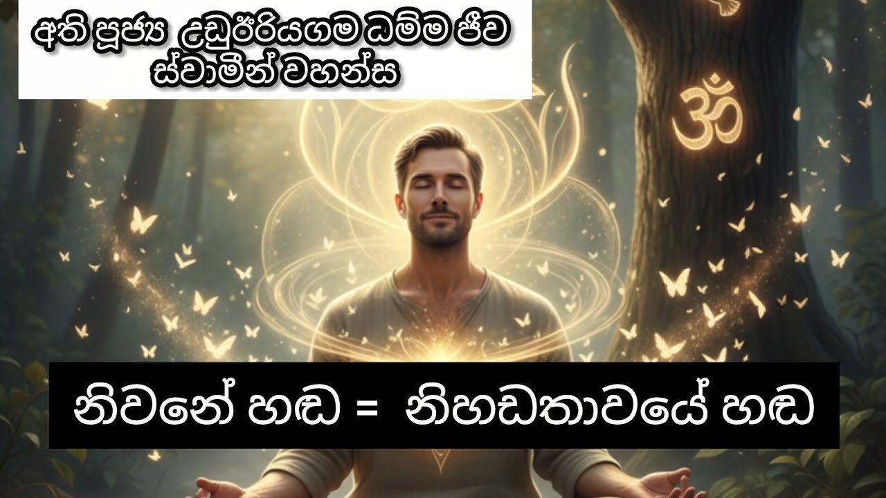මිනිස්සු බයම හඬ = නිහඬ හඬ