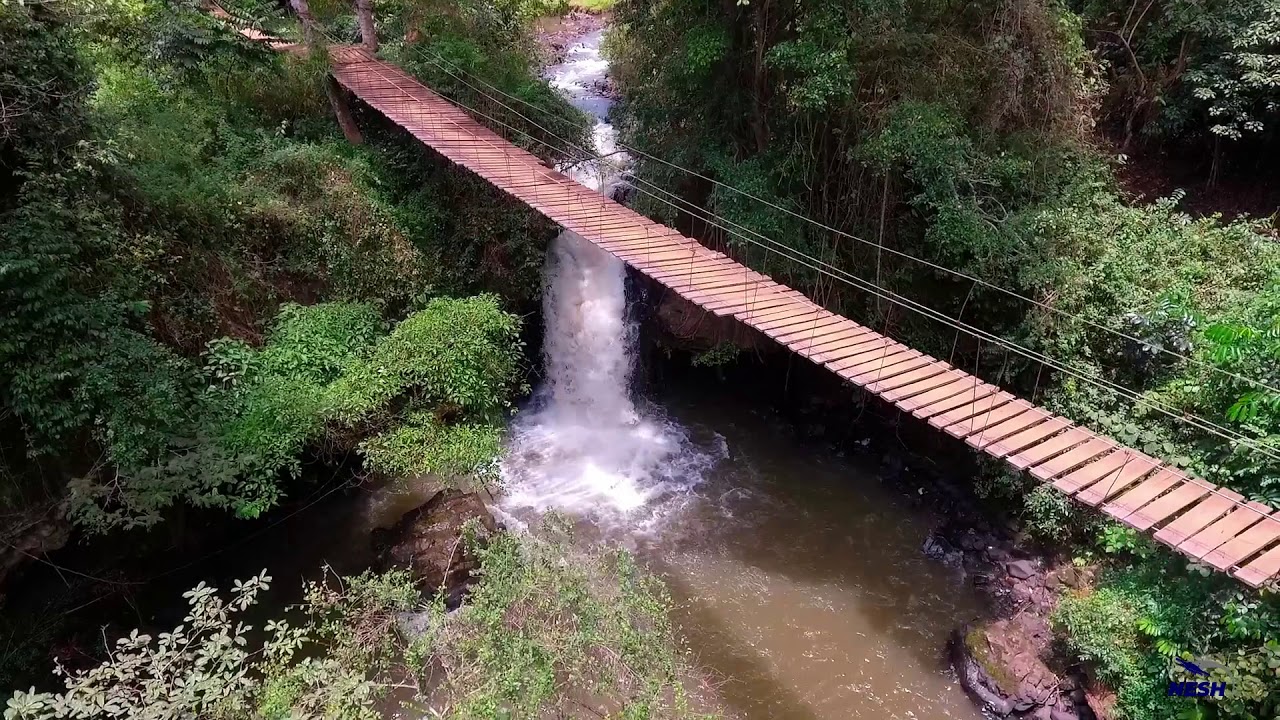Embu , Kenya Camp Dunda Falls Aerial View