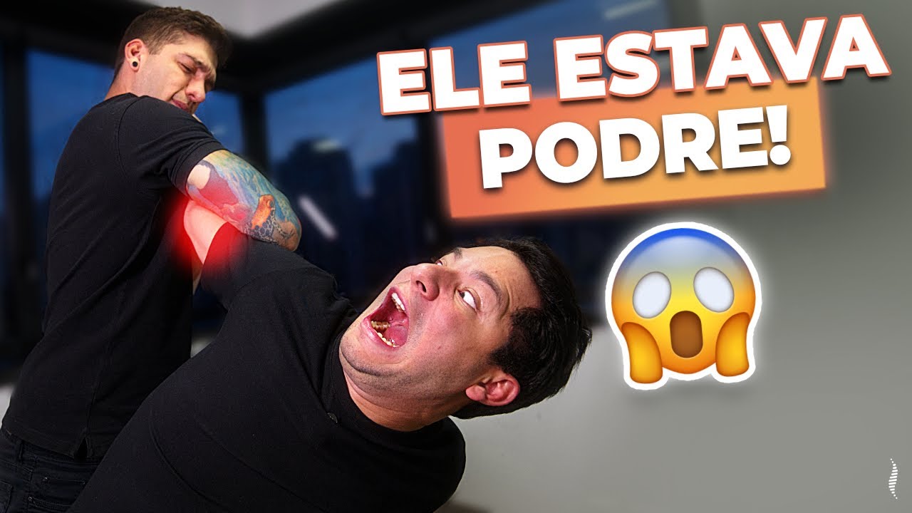DORES EM TODA A COLUNA - PRIMEIRA SESSÃO DE QUIROPRAXIA