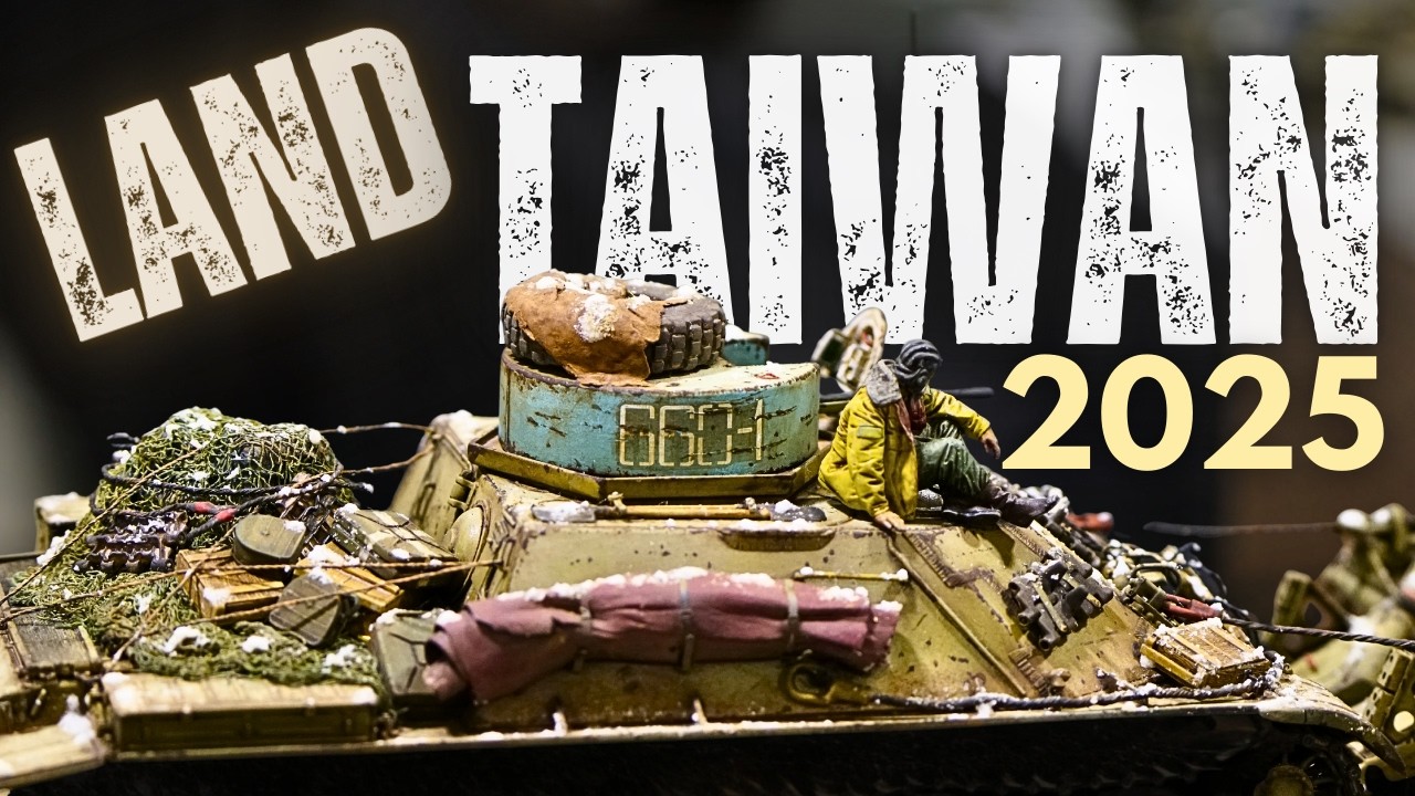 Taiwan 2025 - 120+ 4K photos of AFV and Civilian Vehicle Scale Models and Dioramas