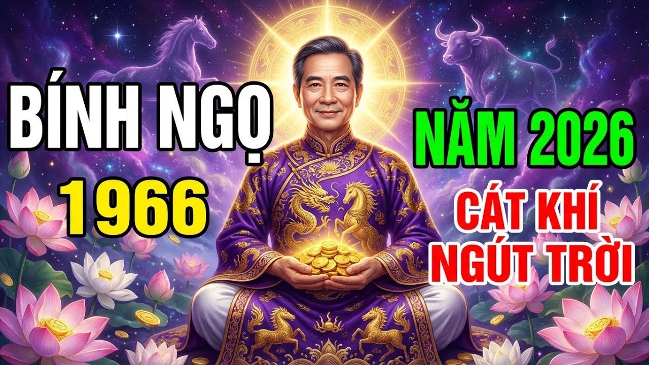 B&Iacute; ẨN VẬN TR&Igrave;NH B&iacute;nh Ngọ 1966 Nam Mạng 2026: Tiền T&agrave;i Hanh Th&ocirc;ng? Kế Đ&ocirc; Bủa V&acirc;y?