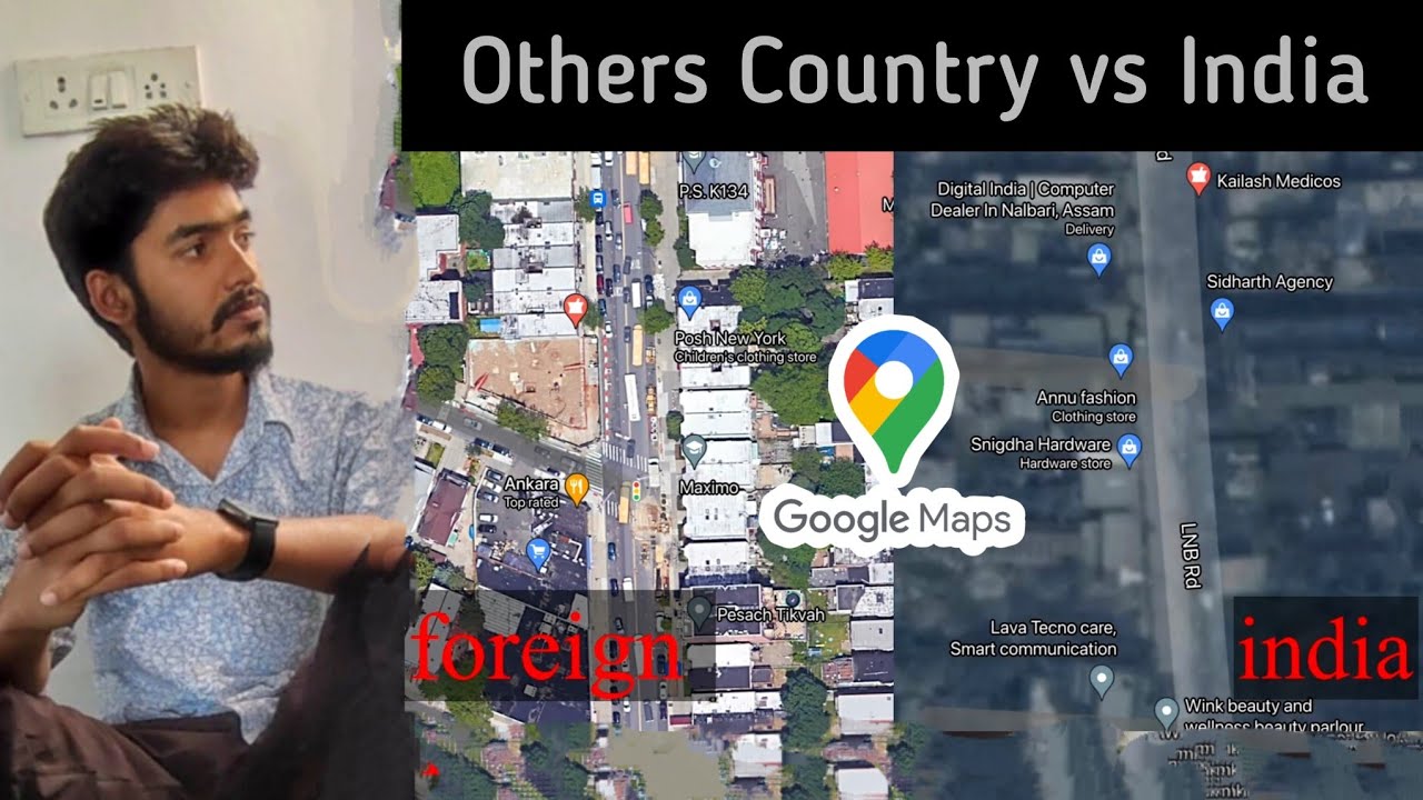 Why Google maps satellite view is not clear in India?🤔 || भारत google maps पर clear क्यों नहीं हैं?