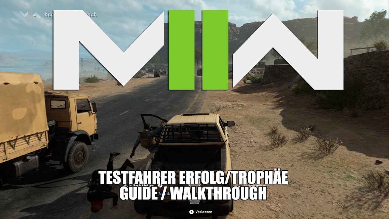Modern Warfare 2 Testfahrer Erfolg/Trophäe - Guide/Walkthrough