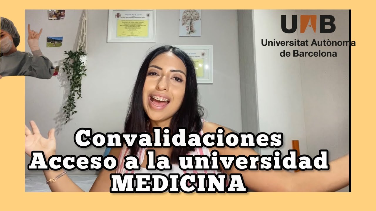 CONVALIDACIONES MEDICINA/ acceder a medicina/tips