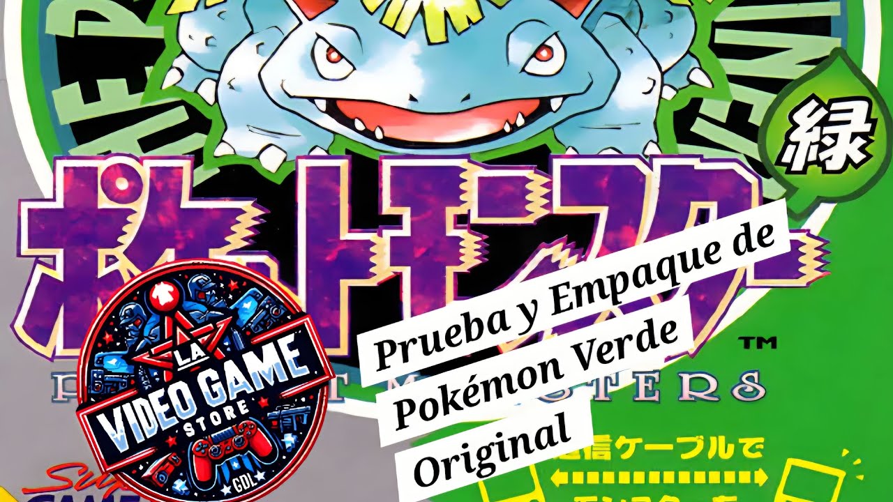 Pok&eacute;mon Verde Original Japones