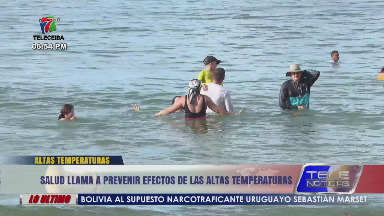 Salud llama a prevenir efectos de las altas temperaturas