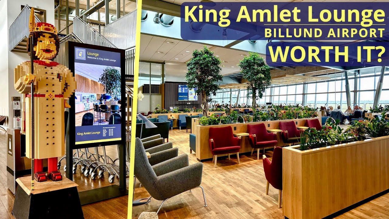 The Shockingly Good King Amlet Lounge Review | Billund Airport