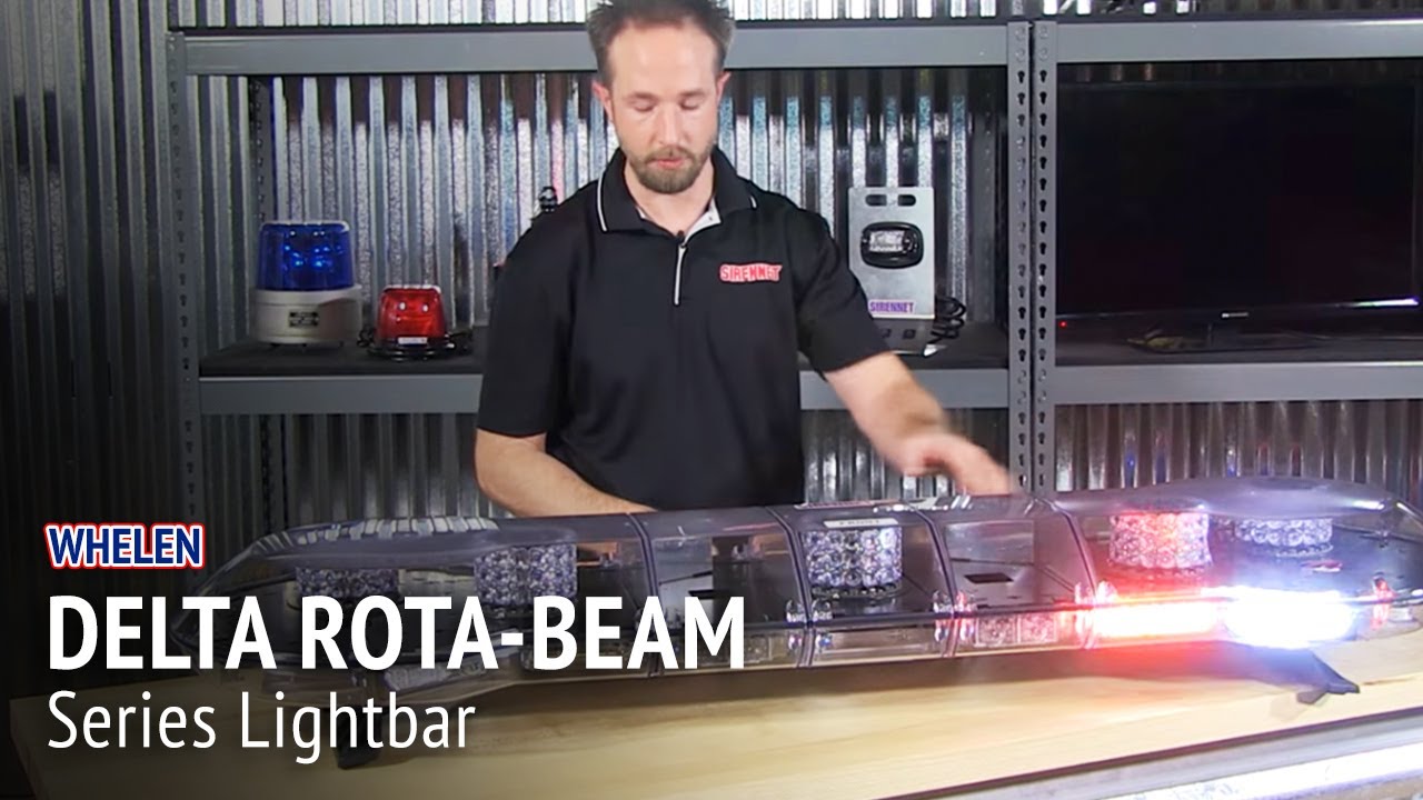 Световая панель серии Whelen Delta Rota-Beam