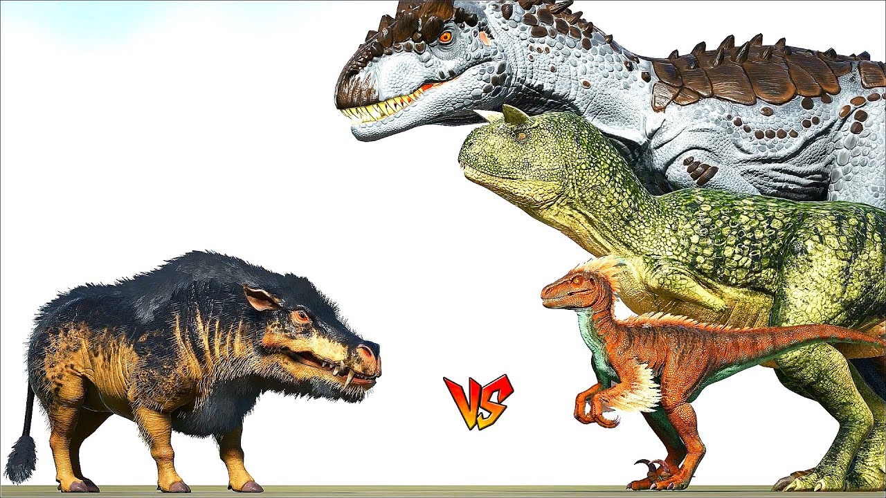 Ark Survival - DAEODON vs RAPTOR/CARNO/ALL and more [Ep.258]