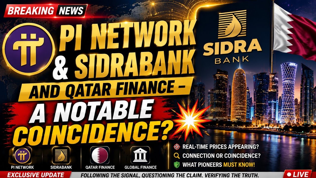 PI NETWORK, SIDRA BANK И ФИНАНСЫ КАТАРА: ЗНАМЕНАТЕЛЬНОЕ СОВПАДЕНИЕ?💥