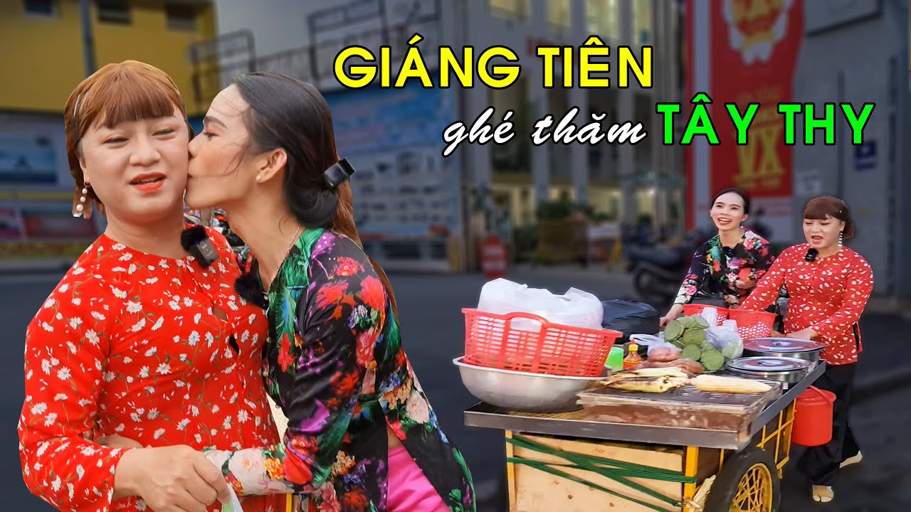 Lần đầu ti&ecirc;n Gi&aacute;ng Ti&ecirc;n gh&eacute; thăm T&acirc;y Thy bắp nướng - Ẩm thực Cha Rồng