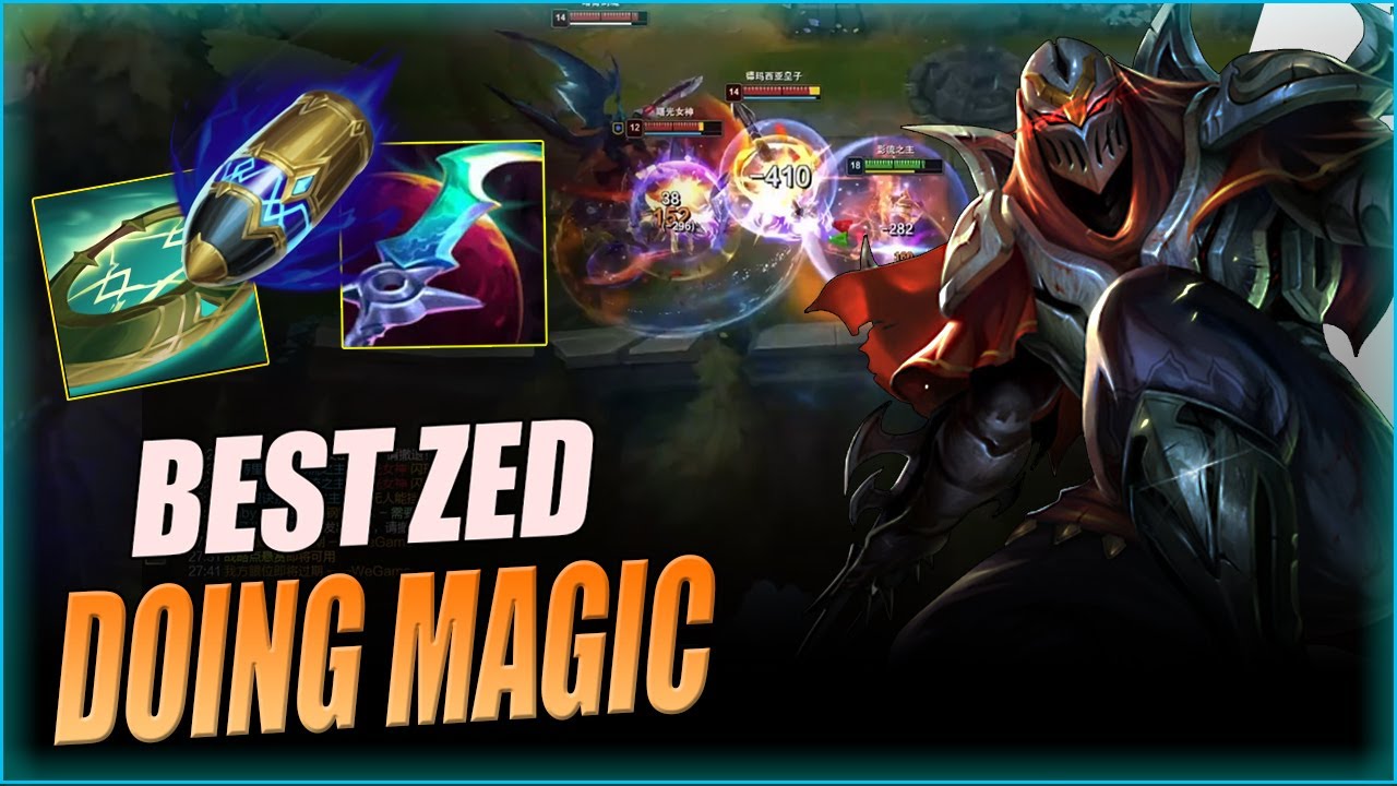 FANREN IS TURNING ZED INTO A MAGCIAN | ZED VS AATROX TOP