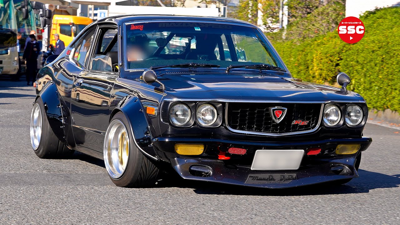 【旧車】音も最高です！【字幕あり】 大黒PA  絶版車 ネオクラシック JDM