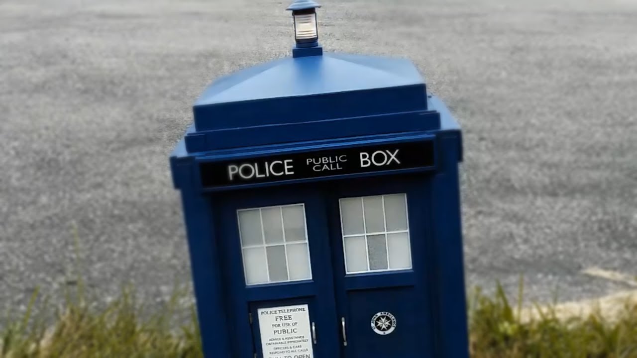1:6 TARDIS Replica Landing's  Testing .