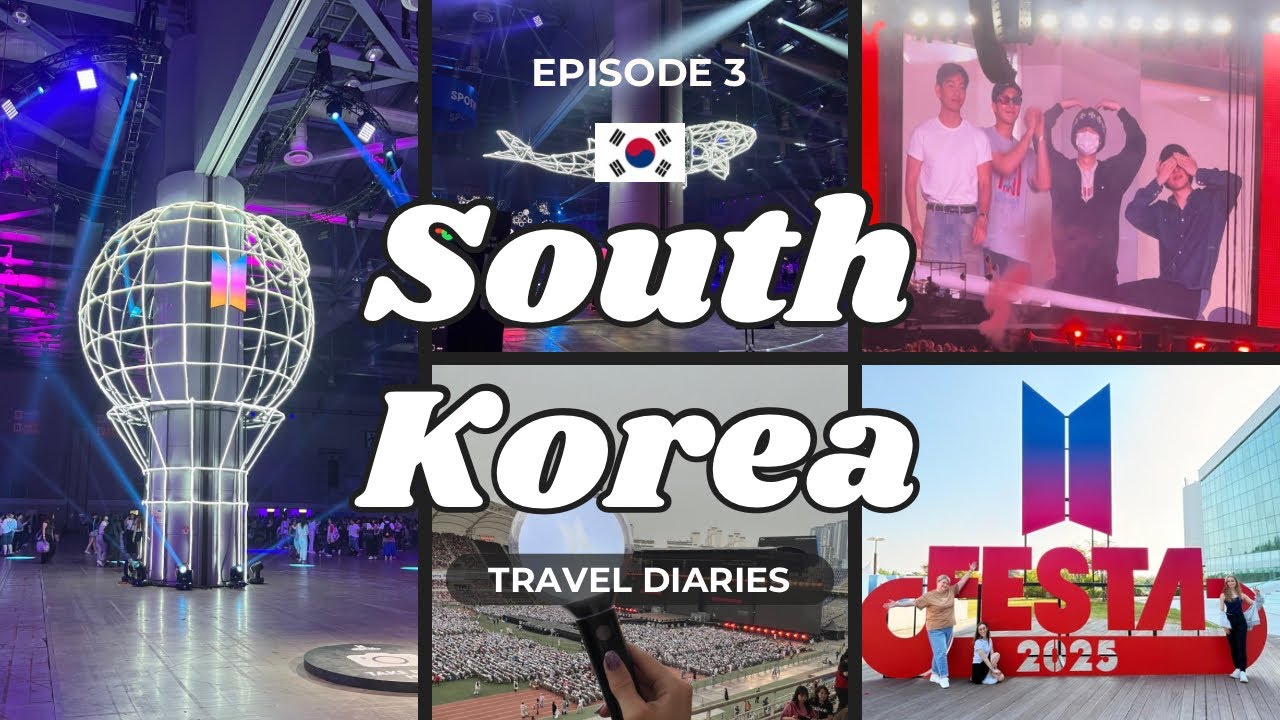BTS FESTA 2025 + Hope on the Stage Final 💜 | South Korea Travel Diaries - Episode 3