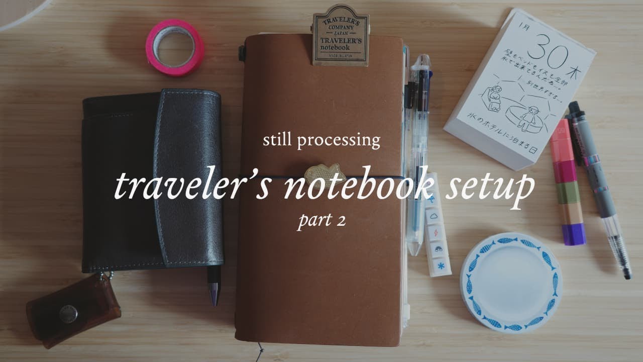 traveler's notebook (part II) setup 2025 | what's in, what's out,  is that a m5 mini?  📒