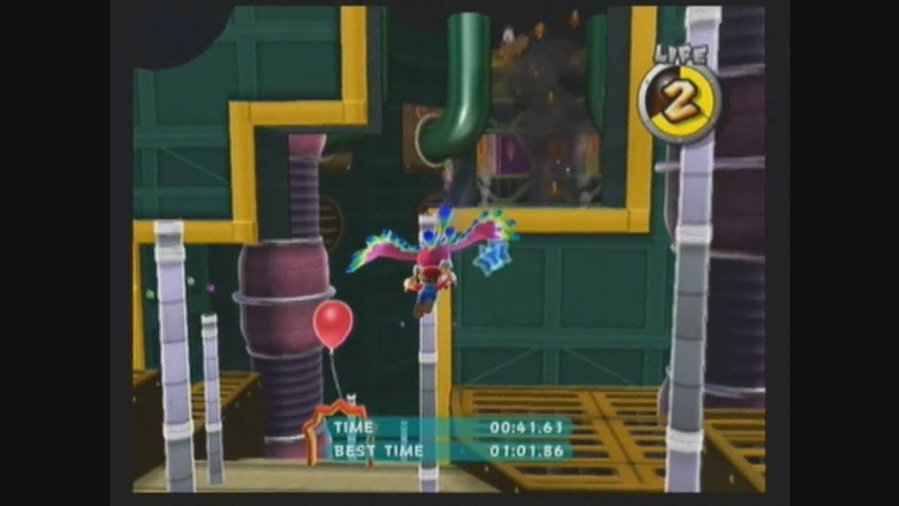 Super Mario Galaxy 2 - Fleet Glide Galaxy comet coin