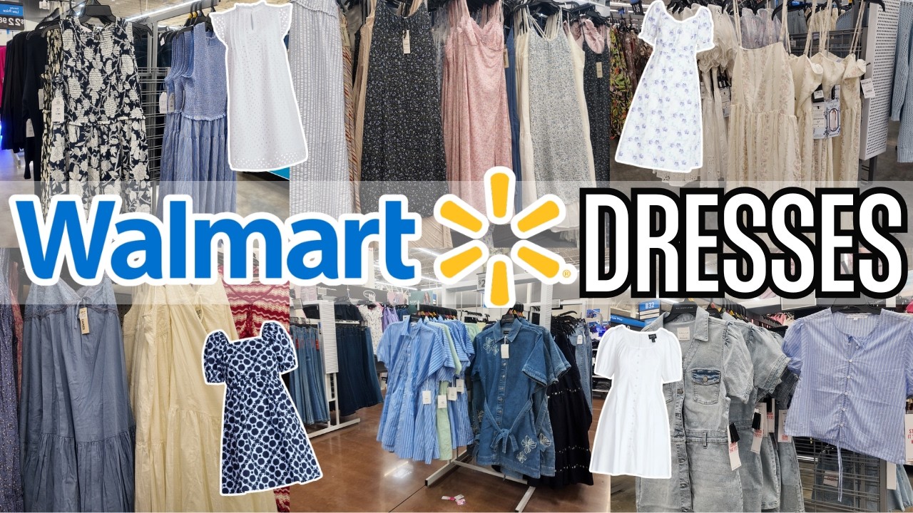 Покупки в Walmart со мной | Платья в Walmart | Доступная мода