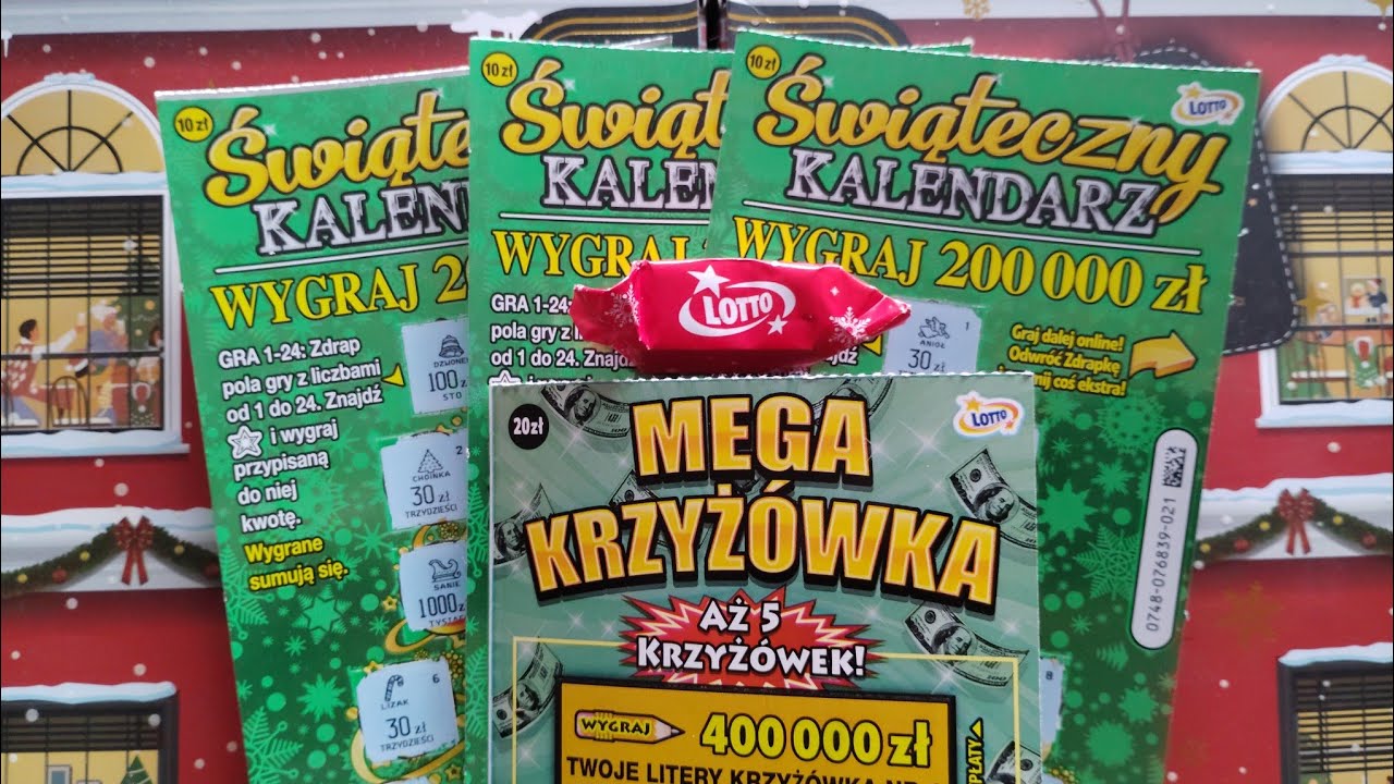 #zdrapmasy #19 Rzutem na! Mega Krzyżówka się spisała 🎅 bo ja znów zakręcony 🤣 Kalendarze świąteczne