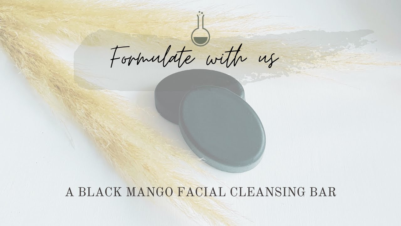 Make a Black Mango Facial Cleansing Bar