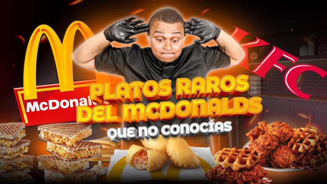 Recreamos PLATOS RAROS del MCDONALD'S | Elias Dosunmu