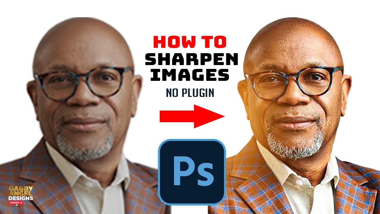 How to SHARPEN Image For Flyer Design (2026)