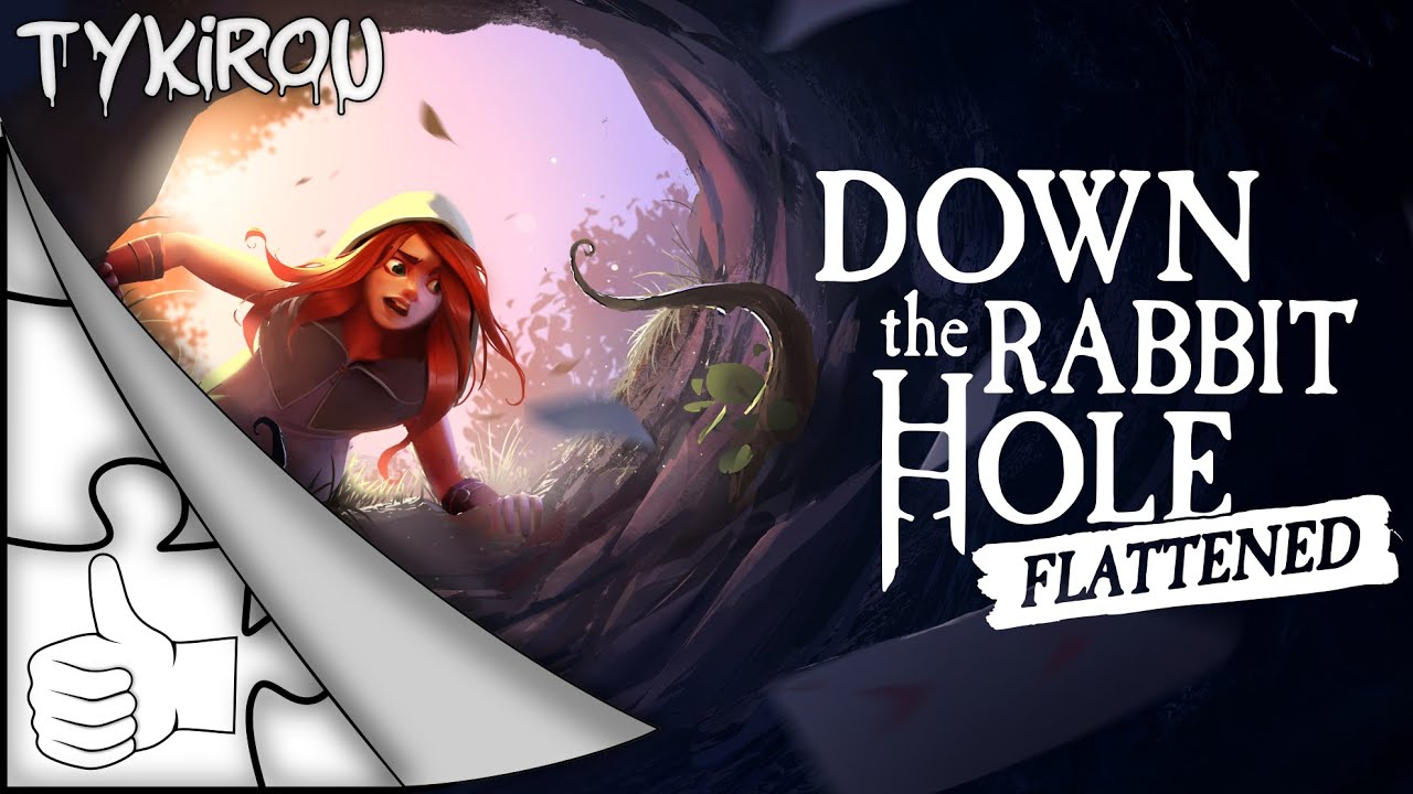 Down the Rabbit Hole Flattened (2025) | PC | Full Playthrough