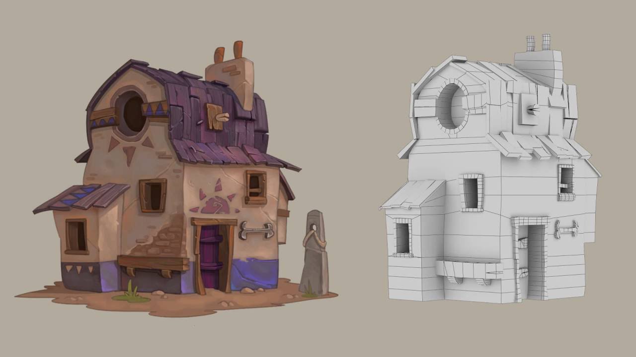 Desert House Modelling (Speed Model)