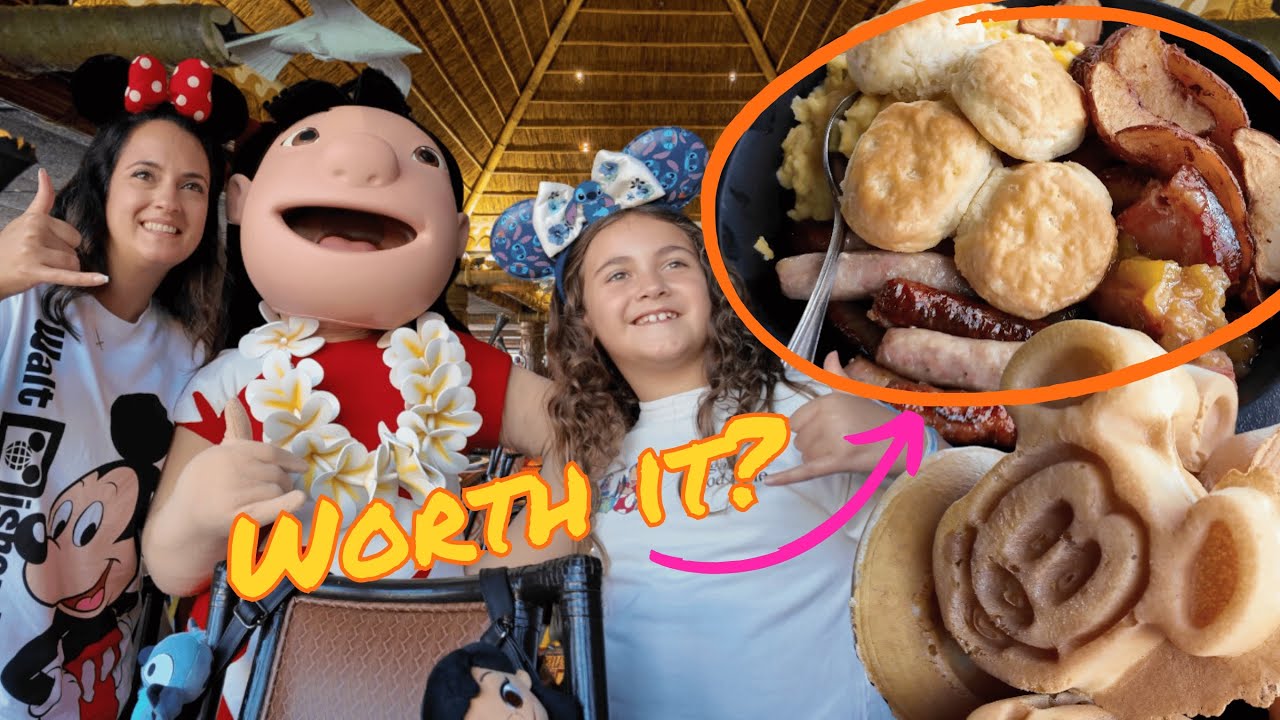 Ohana Character Breakfast | FULL Review at Disney's Polynesian Resort