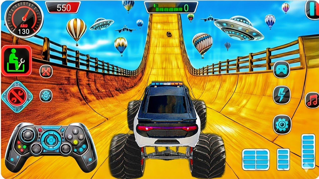Flying Truck Racing Game: Sky-High Stunts! 🚗 For Toddlers#truckgame