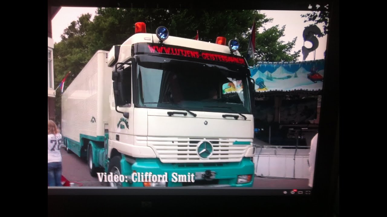 Kermis Hoorn 2014 Transport en opbouw Deel 11