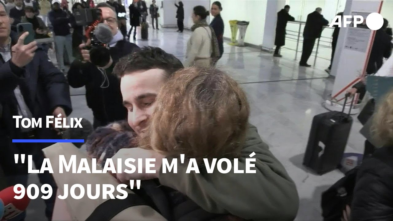 Le Français Tom Félix est arrivé à Paris | AFP