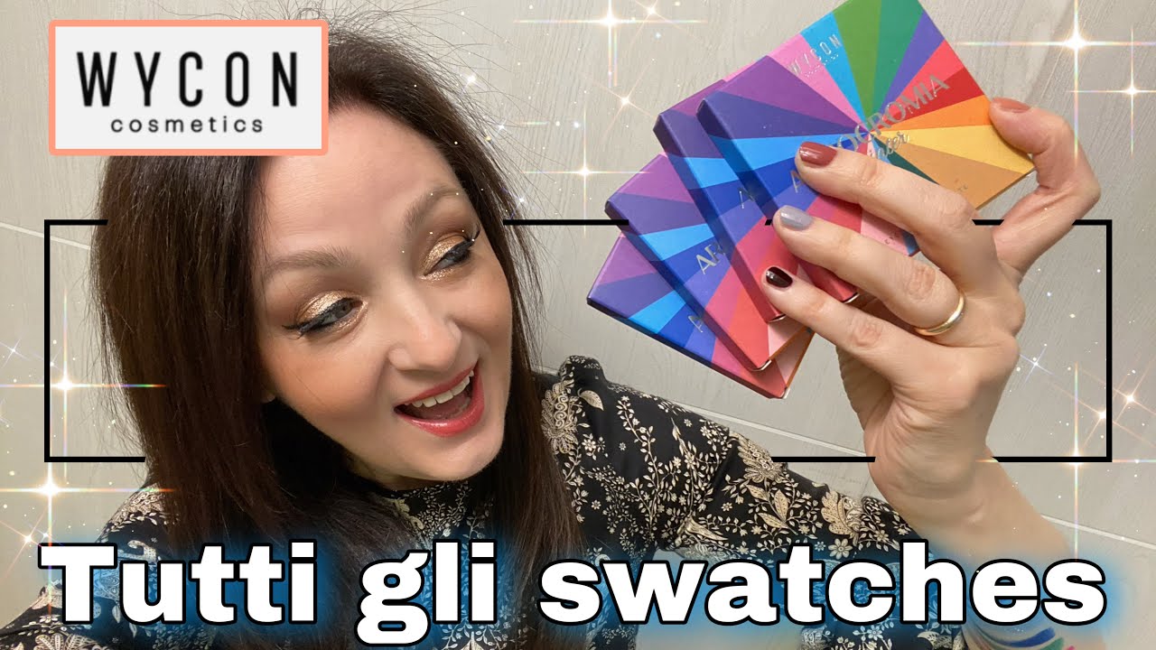 🌸 WYCON - ARMOCROMIA ☀️ tutti gli swatches delle 4 palette 🍁 One B Queen ❄️