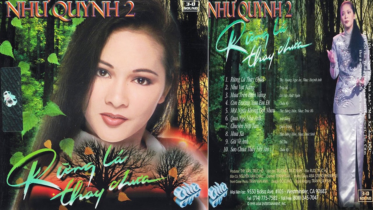 Như Quỳnh - Rừng Lá Thay Chưa | CD Nhạc Vàng Hay Nhất ( ASIA 79 )
