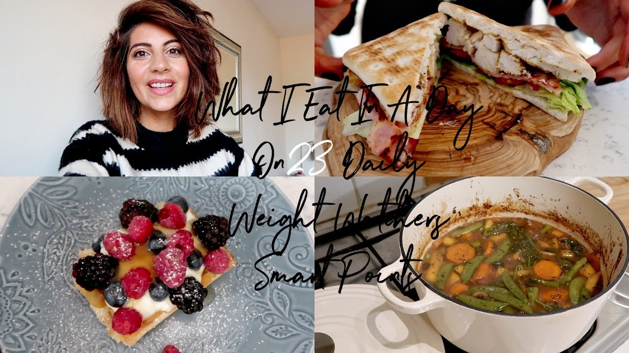 What I Eat In A Day On 23 Daily Weight Watchers Smart Points | Natasha Summar