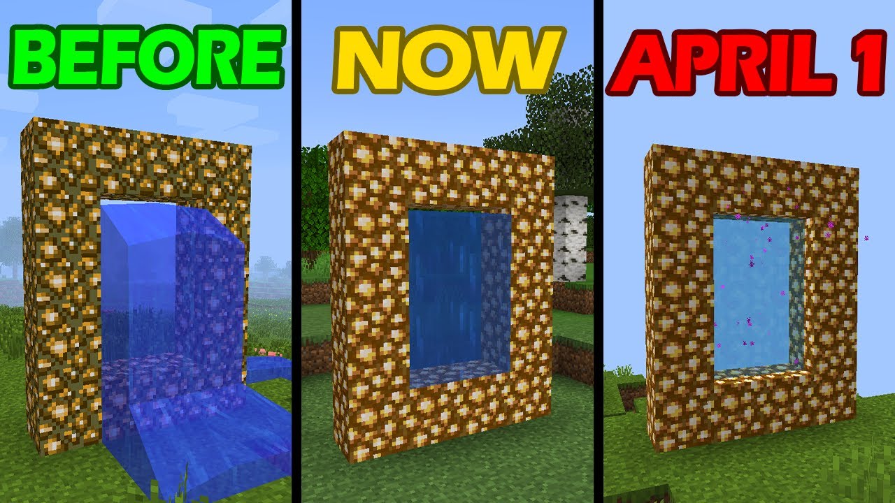 The aether portal BEFORE vs NOW vs APRIL 1st