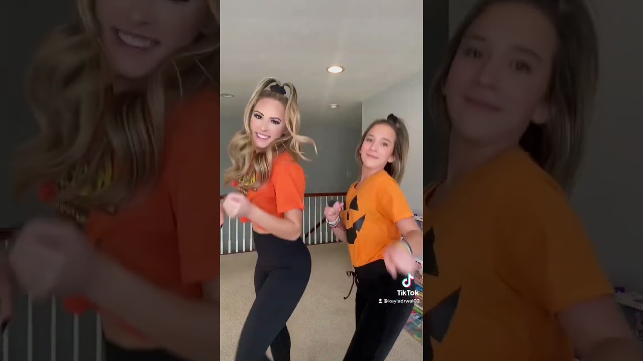 ￼HALLOWEEN TIKTOK DANCE 🎃💀 KAYLA & KALLI