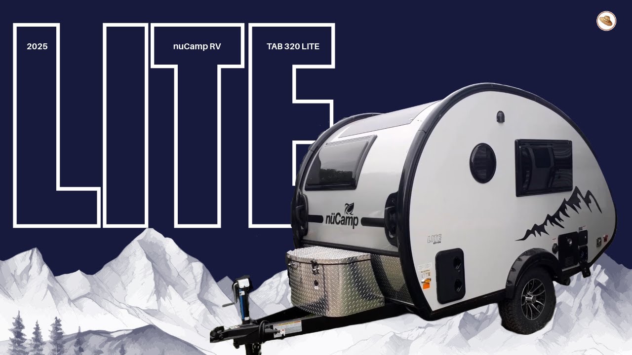 A new teardrop?? Lots of Storage!! The all new 2025 TAB 320 Lite full Walk around