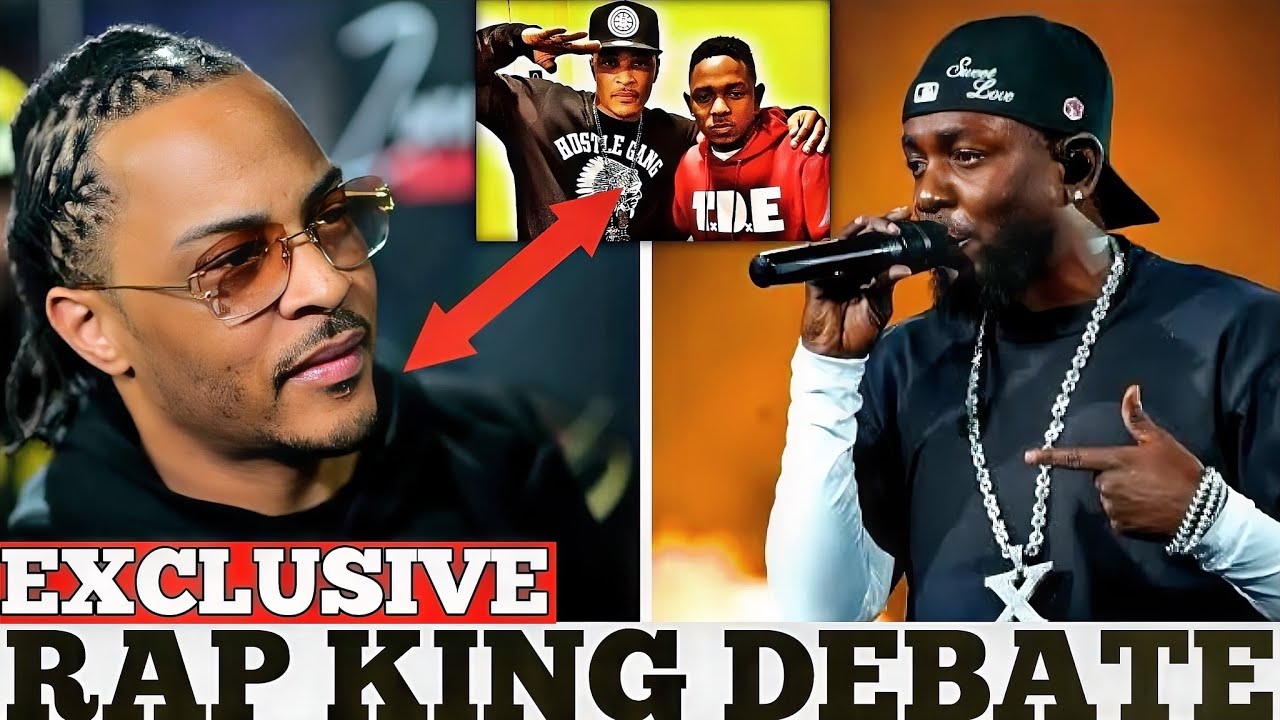T.I. JUST CROWNED KENDRICK LAMAR THE MOST REVOLUTIONARY RAPPER ALIVE AND FANS WAS SHOCK