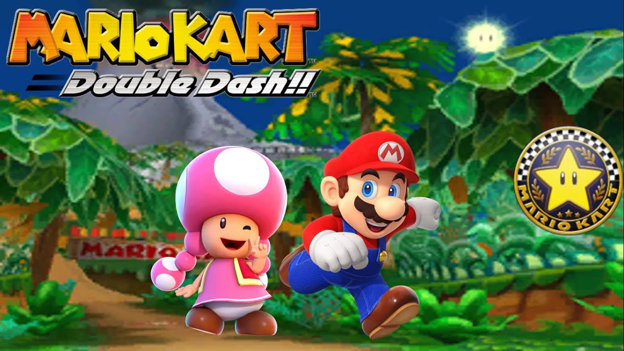 Mario Kart Double Dash - 100cc Star Cup - Toadette and Mario Gameplay (reuploaded)