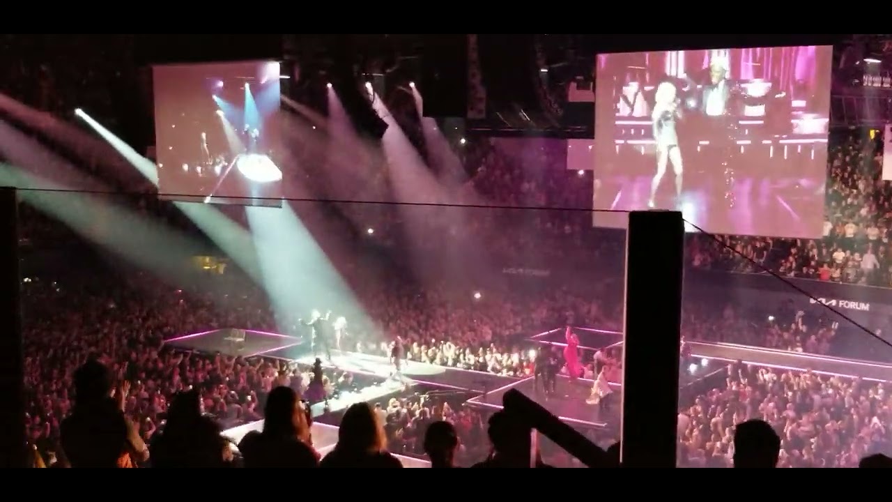 Madonna  - Vogue Live + with Alexa Demie as guest judge Celebration Tour at  Forum in LA 03/09/2024